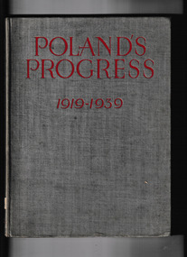 Book, John Murray, Poland's progress, 1919-1939, 1944
