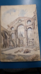 Book, Cassell et al, Bombed London : a collection of thirty-eight drawings of historic buildings damaged during the bombing of London in the second World War1939-1945, 1947