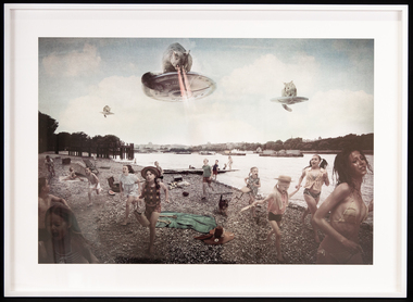 Photograph, Michael Cook, Invasion (UFO Possums), 2016