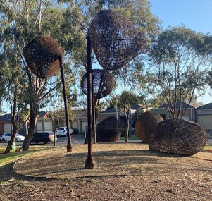 Sculpture, Brigit Heller, The Guardians, 2004