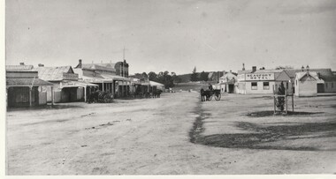 Photograph - Beaufort Streetscape, Neil Street, c. 1870