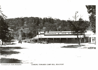 Photograph - Beaufort streetscape, View to Camp Hill