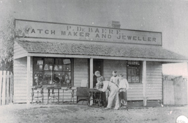 Photograph - Beaufort Business, Petrus De Baere Watchmaker  1880's