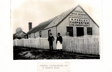Photograph - Beaufort Business, R Farley Carpenter and Undertaker