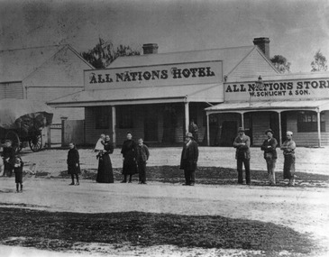 Photograph - Beaufort Hotel, All Nations Hotel  Lawrence Street Beaufort