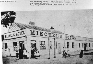 Photograph - Beaufort Hotel, Miechel's Hotel Neill Street Beaufort