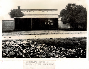 Photograph - Beaufort District Hotels, Dickman's Hotel and General Store Main Lead