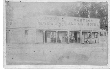 Photograph - Beaufort District Hotels, Albion Hotel Waterloo - Witherden and Martin Licencees