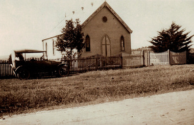 Photograph, Raglan Methodist Church c 1903