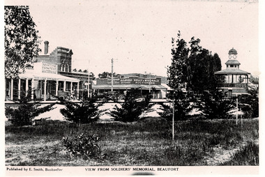 Postcard, View from Soldiers Memorial towards Rotunda