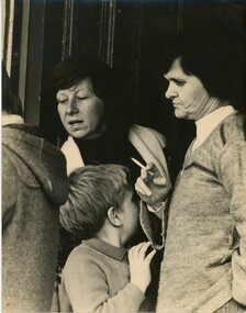 Photograph - KNH 5/2/003 Photograph of Lynne Kennett, Andrew Coffey, Edith Coffey circa 1977-1982