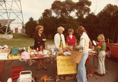 Photograph - KNH 5/2/016 Photograph of fundraising stall circa late 1970's early 1980's