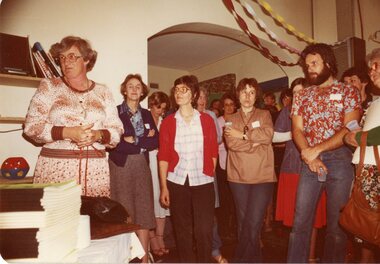 Photograph - KNH 5/3/002 Launch of Special Edition of Shoulder To Shoulder newsletter 1980