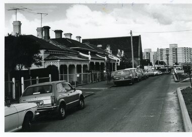 Photograph - KNH 5/6/005 Street view of McCracken Street looking towards Wight Street