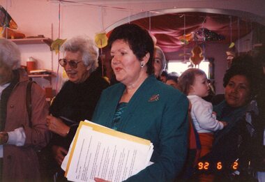 Photograph - KNH Item 5_4_013, Opening of KNH Upstairs Extension 1992 - Joan Kirner and others 2