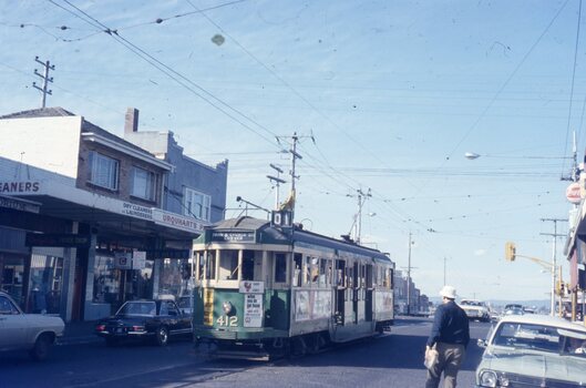 At the Burwood tram terminus