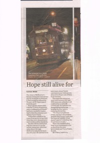 Front photo of Colonial Tramcar number 442