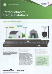 Pamphlet - Introduction to tram substations - page 1