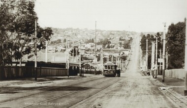 Black and white - Whitehorse Road, Balwyn c1920's
