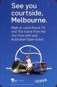 See you courtside, Melbourne