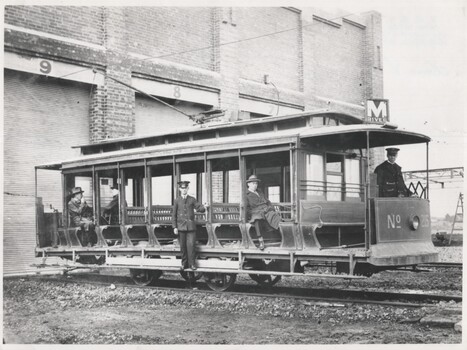 Photograph - Black and White V class 215 at Preston Workshops 1925