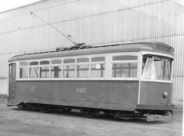 Photograph - Black and White X2 680 at Preston Workshops