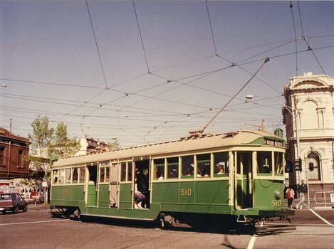 Colour print - W2 510 Lygon St Carlton - Bruce Bredin July 1988