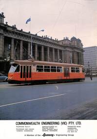Pamphlet - Commonwealth Engineering - tramcar Z1