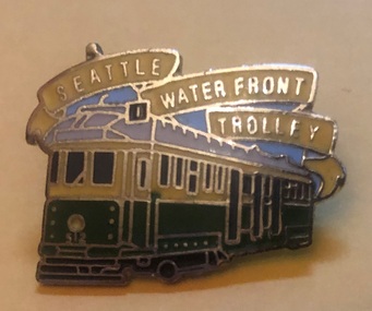 Badge - Seattle Souvenir - tram W2 512