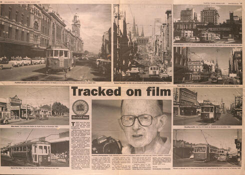 Newspaper - Tracked on film - Keith Atkinson