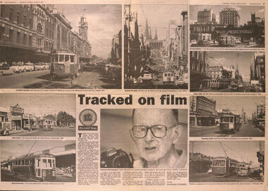 Newspaper - Tracked on film - Keith Atkinson