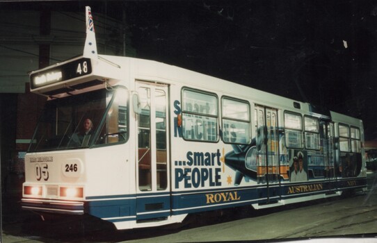 Photo - Colour - A class 246 - RAAF Tram