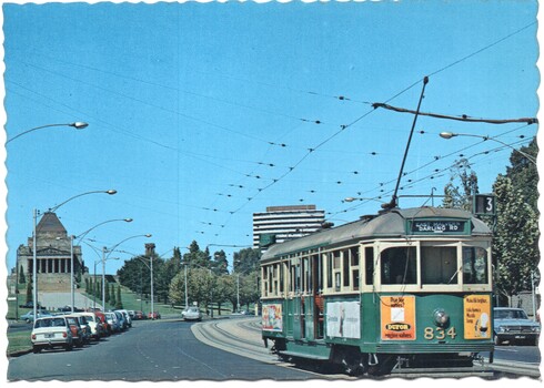 Nu-color-Vue - St Kilda Road, Shrine of Remembrance W5 834