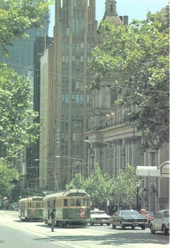 Collins Street looking west from near Russell Street - Australia Post