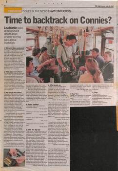 Newspaper - Time to backtrack on Connies?