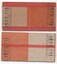 Tickets - Sandringham Tramway - Middle Brighton to Bluff Road and Royal Ave. - rear