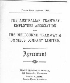Document, Agreement - 1912 - between ATEA and MTOCo