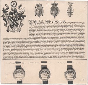 Tramways Benefit Society - Coat of Arms 1975