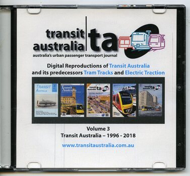 Transit Australia - Digital reproduction - set of 3 CDs