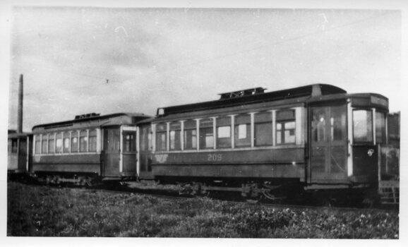 Black and White - U211 and U209 at Preston Workshops.