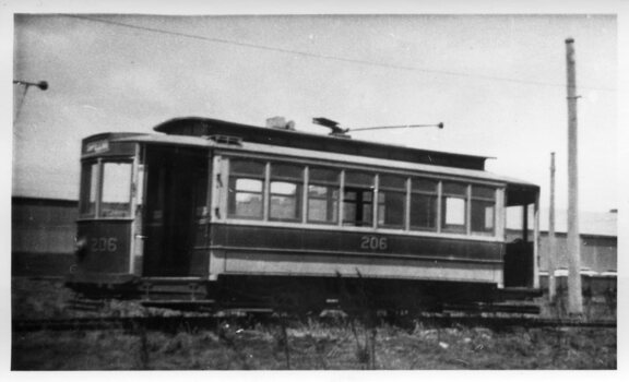 Black and White - U206 at Preston Workshops
