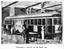 image from the David Featherstone collection of the tram being fitted out at Preston Workshops