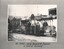 Black and White - decorated cable tram - Peace - World War 1 - block mounted version
