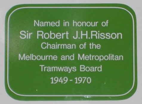 Digital images of the Sir Robert Risson Tram Terminus - Elizabeth St - 4 of 6