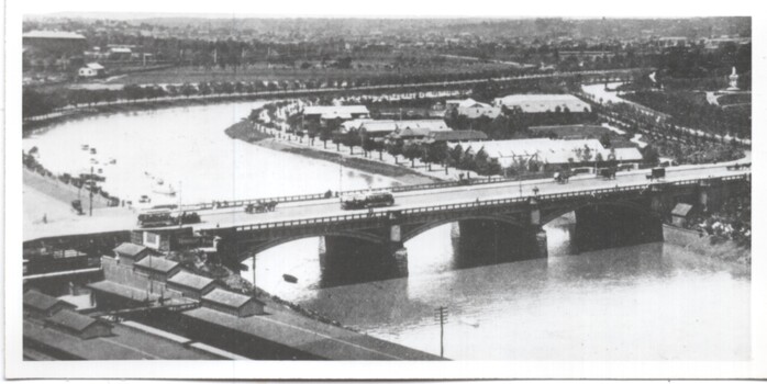 Photograph - Yarra River and Princes Bridge from Flinders St Station clock tower