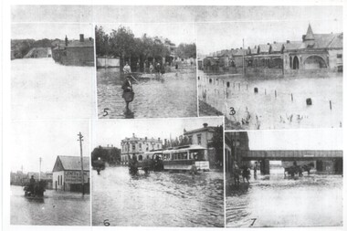 Photograph - Melbourne Flood Scenes