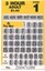 3 hour adult $1.40 scratch ticket