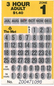 3 hour adult $1.40 scratch ticket