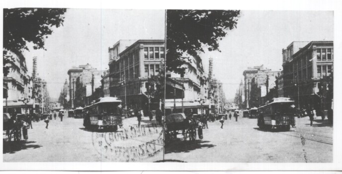 Stereo pair - Collins St