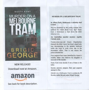 Pamphlet - Murder on a Melbourne Tram